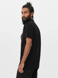 Hauts Et T-Shirts|Primark Polo à Manches Courtes Noir