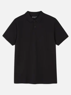 Hauts Et T-Shirts|Primark Polo à Manches Courtes Noir