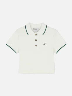 Hauts Et T-Shirts|Primark Polo Court Rita Ora Ivoire