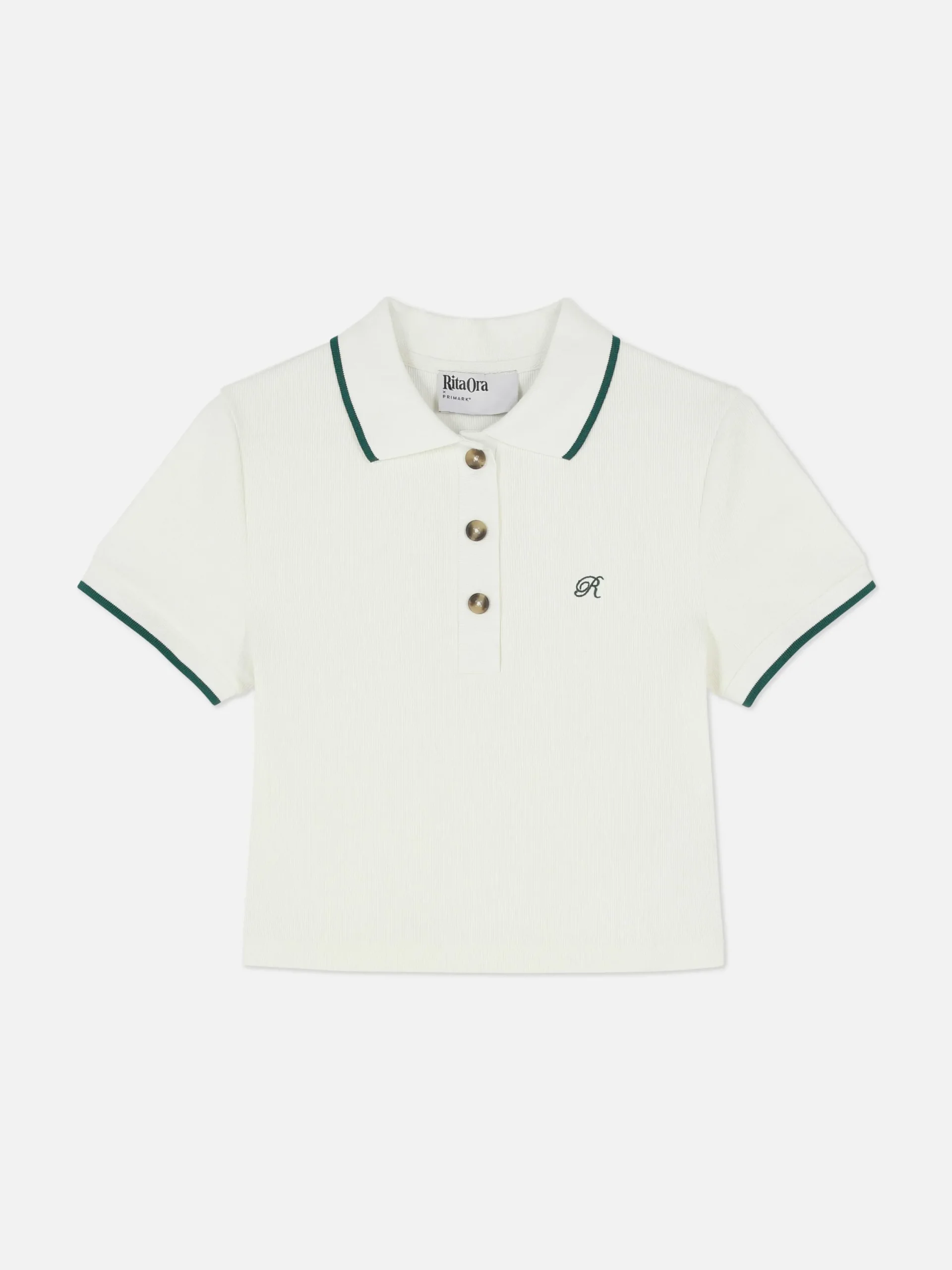 Hauts Et T-Shirts|Primark Polo Court Rita Ora Ivoire