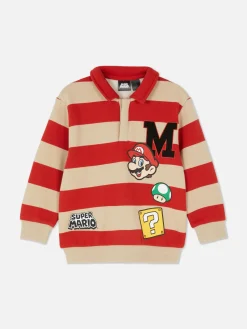 Sweats À Capuche Et Sweat-Shirts|Primark Polo De Rugby Super Mario Rouge