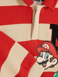 Sweats À Capuche Et Sweat-Shirts|Primark Polo De Rugby Super Mario Rouge