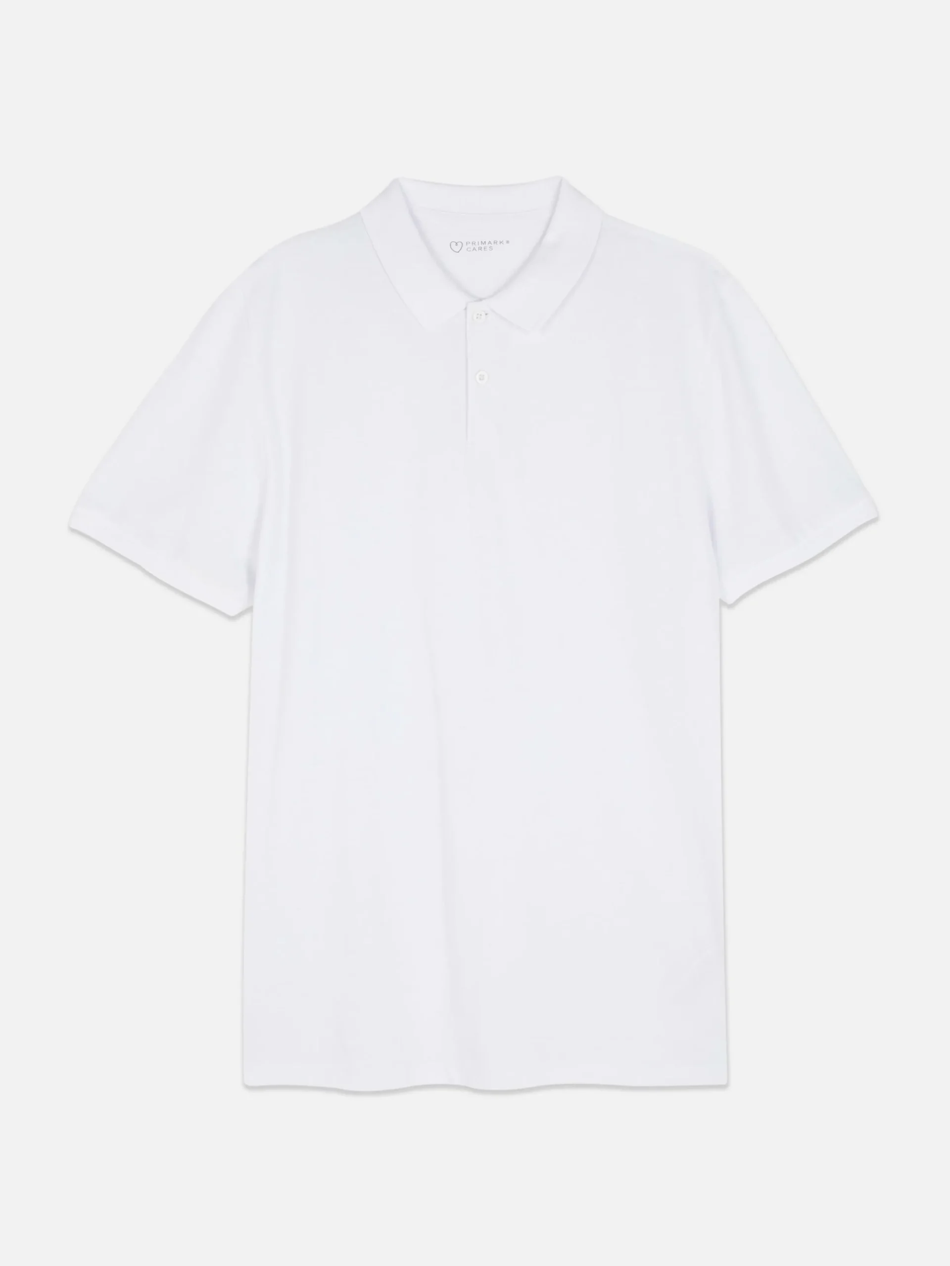 Hauts Et T-Shirts|Primark Polo En Piqué Blanc