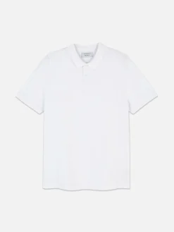 Hauts Et T-Shirts|Primark Polo En Piqué Classique Blanc