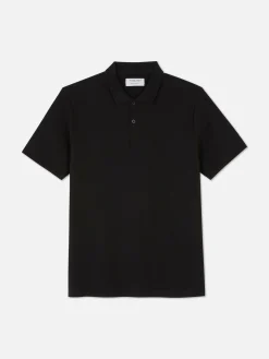 Hauts Et T-Shirts|Primark Polo En Piqué Classique Noir