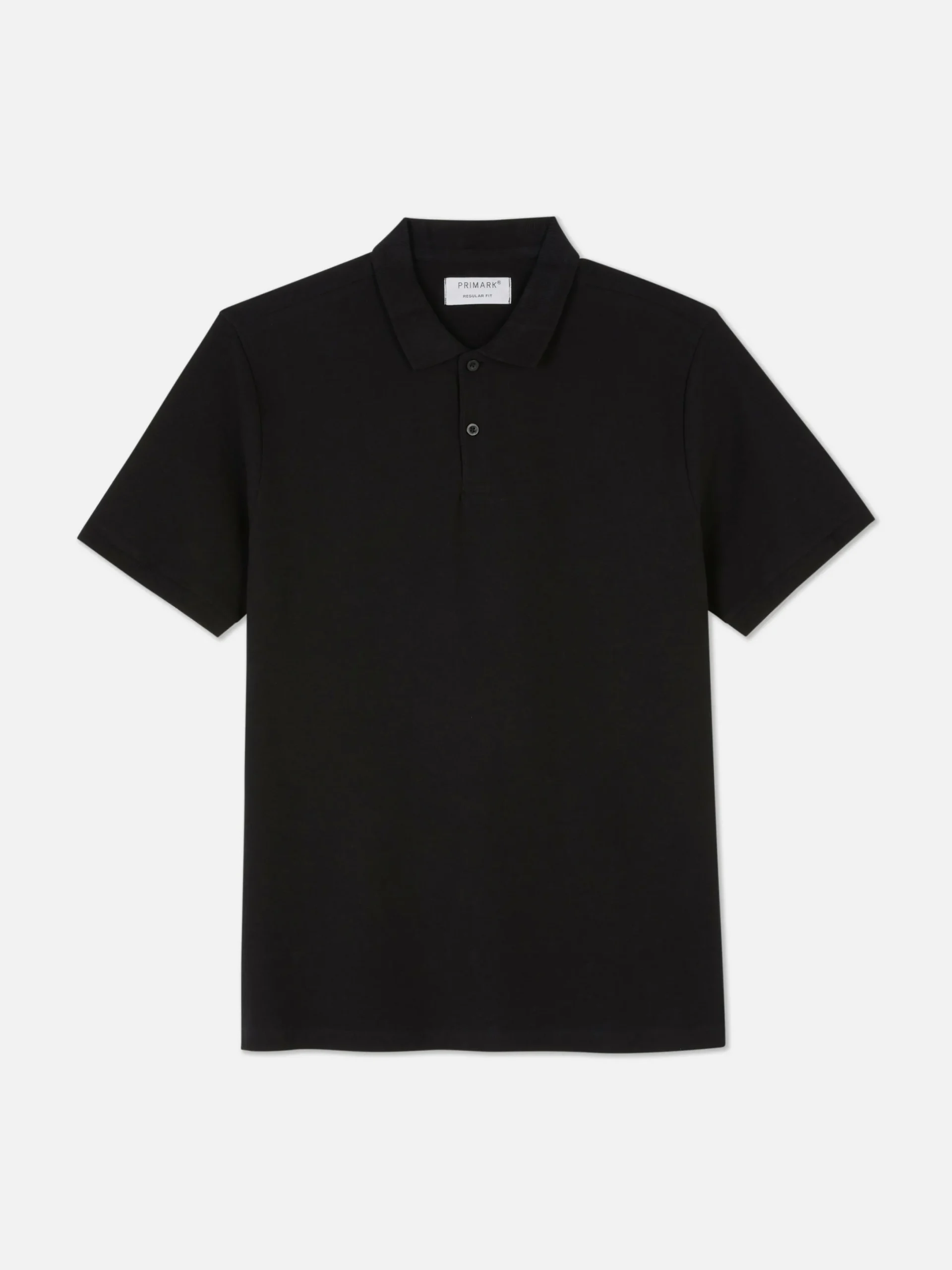 Hauts Et T-Shirts|Primark Polo En Piqué Classique Noir