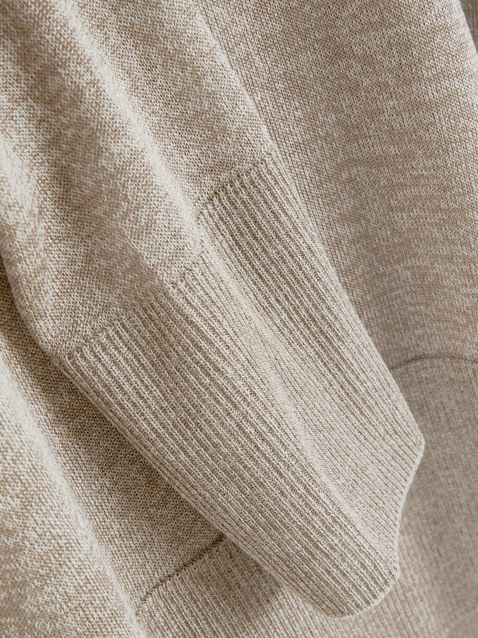 Pulls Et Gilets|Primark Polo Tricoté à Manches Longues The Edit Taupe