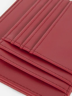 Sacs Et Porte-Monnaie|Primark Porte-cartes Matelassé à Initiale Rouge