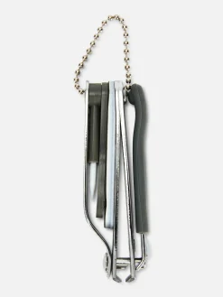 Soins Masculins|Primark Porte-clés Avec Kit De Soin Des Ongles Anthracite