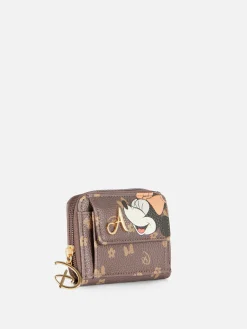 Sacs Et Porte-Monnaie|Primark Portefeuille à Initiale Disney Minnie Mouse Marron