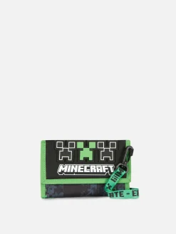 Sacs|Primark Portefeuille Minecraft Creeper Vert