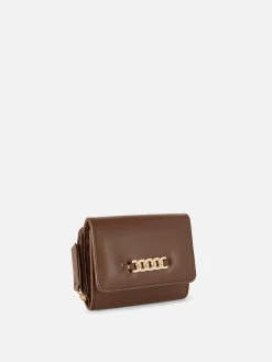 Sacs Et Porte-Monnaie|Primark Porte-monnaie Avec Chaîne Taille Moyenne Chocolat