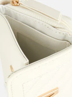 Sacs Et Porte-Monnaie|Primark Porte-monnaie Matelassé à Initiale Blanc