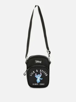 Sacs Et Porte-Monnaie|Primark Porte-téléphone à Bandoulière Disney Stitch Noir
