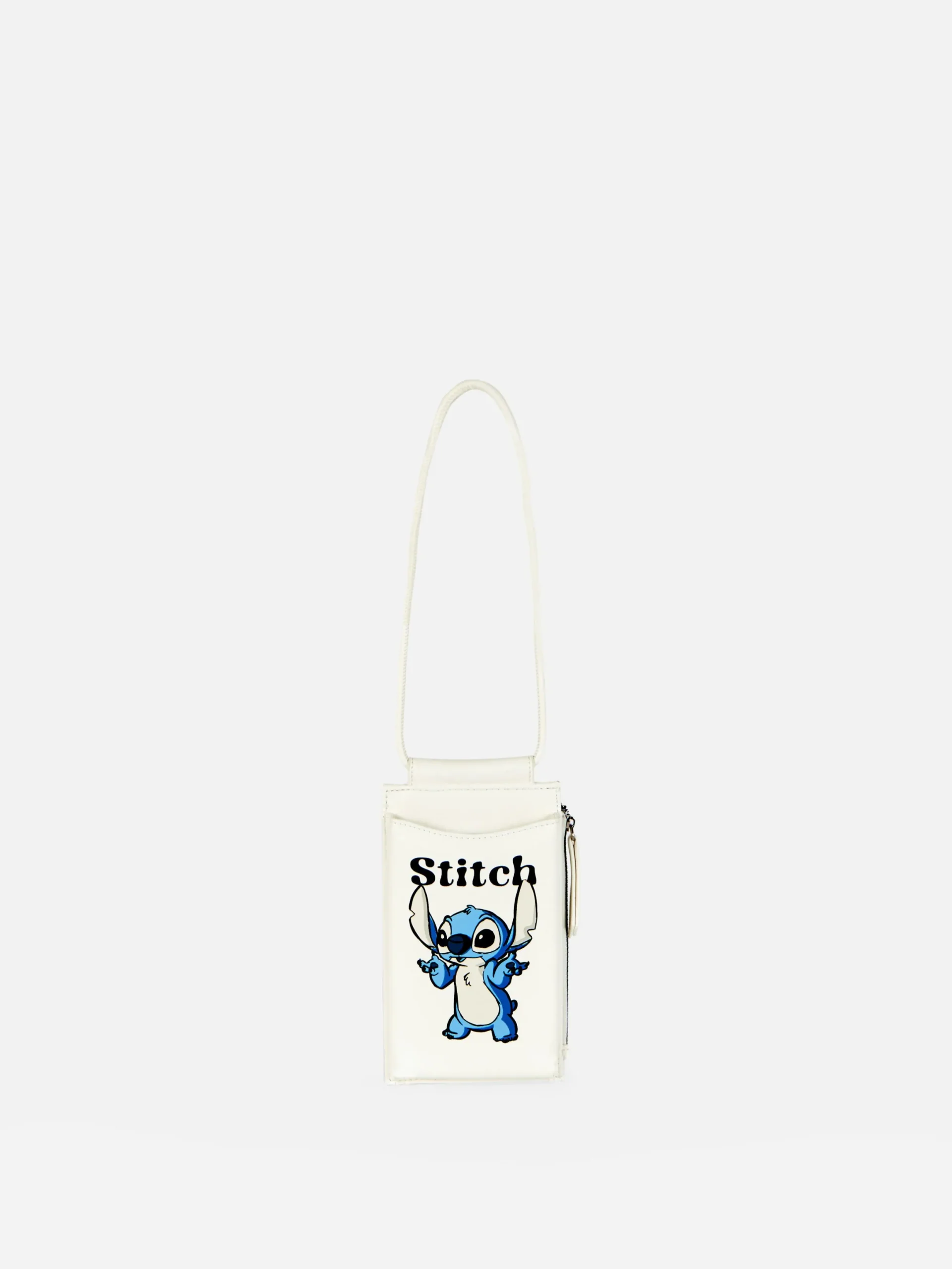 Sacs Et Porte-Monnaie|Primark Porte-téléphone Imprimé Disney Lilo & Stitch Blanc