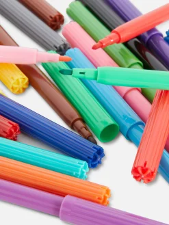 Crayons De Couleur|Primark Pot De 100 Feutres Multicolore