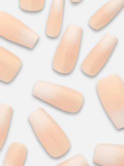 Faux Ongles|Primark PS... Faux Ongles Brillants Stiletto Effet Dégradé Nude