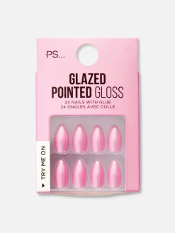 Faux Ongles|Primark PS... Faux Ongles émaillés Pointus Rose