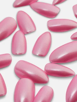 Faux Ongles|Primark PS... Faux Ongles émaillés Pointus Rose