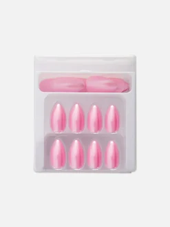Faux Ongles|Primark PS... Faux Ongles émaillés Pointus Rose