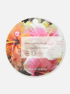 Masques Pour Le Visage|Primark PS... Masque-tissu à L'hibiscus Et Au Céramide Multicolore