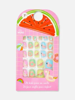 Faux Ongles|Primark PS... Mini Faux Ongles Graphiques Rose