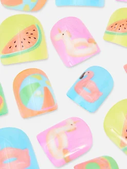 Faux Ongles|Primark PS... Mini Faux Ongles Graphiques Rose