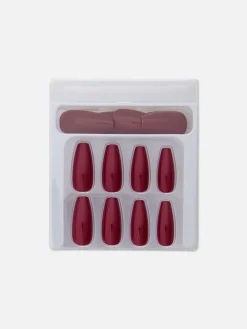Faux Ongles|Primark PS... Stiletto Gloss Faux Ongles Bordeaux