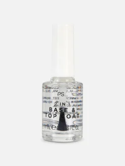 Vernis À Ongles|Primark PS... Vernis à Ongles 2-en-1 Base Et Top Coat Transparent