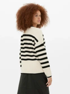 Pulls Et Gilets|Primark Pull à Col Ras-du-cou Et à Boutons Beige