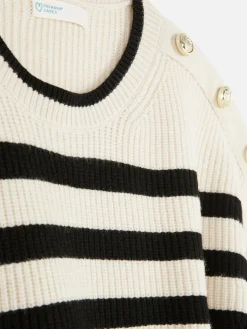 Pulls Et Gilets|Primark Pull à Col Ras-du-cou Et à Boutons Beige