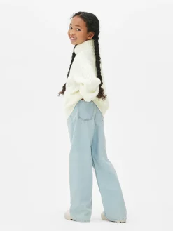 Pulls Et Gilets|Primark Pull à Col Roulé En Maille Torsadée Crème