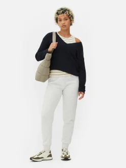 Pulls Et Gilets|Primark Pull à Manches Longues Et Col Bateau Bleu marine