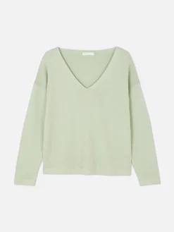 Pulls Et Gilets|Primark Pull à Manches Longues Et Col Bateau Vert menthe