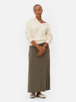 Pulls Et Gilets|Primark Pull Col V Ivoire