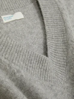 Pulls Et Gilets|Primark Pull Col V Gris