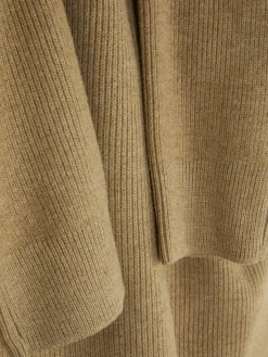 Pulls Et Gilets|Primark Pull Côtelé à Col Ras-du-cou Taupe