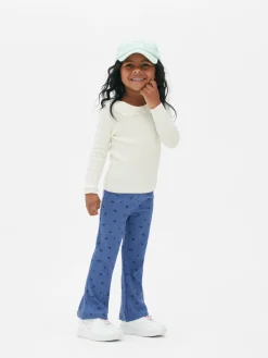 Pulls Et Gilets|Primark Pull Côtelé Avec Col à Volants Écru