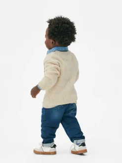 Pulls Et Gilets|Primark Pull De Noël Disney Mickey Mouse Et Ses Amis Grège