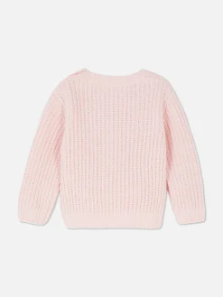 Pulls Et Gilets|Primark Pull En Maille à Cœur Rose