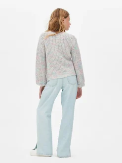 Pulls Et Gilets|Primark Pull En Maille Effet Chiné Multicolore