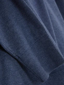 Pulls Et Gilets|Primark Pull En Maille Fine à Col Ras-du-cou Bleu