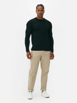 Pulls Et Gilets|Primark Pull En Maille Fine à Col Ras-du-cou Noir