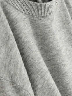 Pulls Et Gilets|Primark Pull En Maille Fine à Col Ras-du-cou Gris