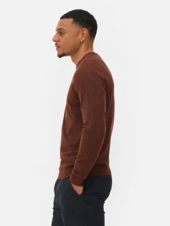 Pulls Et Gilets|Primark Pull En Maille Fine à Col Ras-du-cou Bordeaux