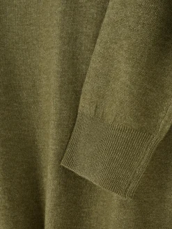 Pulls Et Gilets|Primark Pull En Maille Fine à Col Ras-du-cou Vert