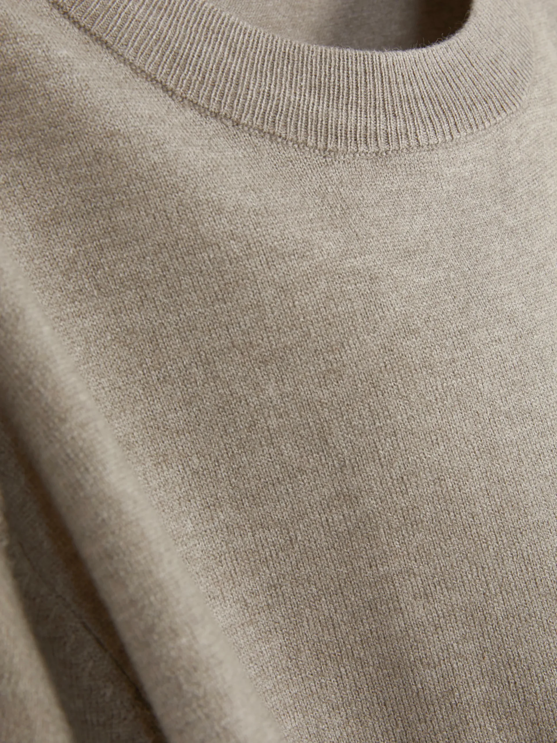 Pulls Et Gilets|Primark Pull En Maille Fine à Col Ras-du-cou Naturel