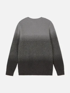 Pulls Et Gilets|Primark Pull En Maille Texturée à Rayures Anthracite