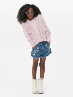 Pulls Et Gilets|Primark Pull En Maille Torsadée Rose clair