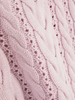 Pulls Et Gilets|Primark Pull En Maille Torsadée Rose clair